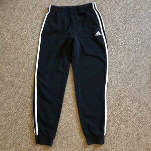 Adidas Kids Black Jogger Pants